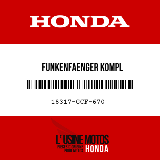 image de 18317-GCF-670 FUNKENFAENGER KOMPL