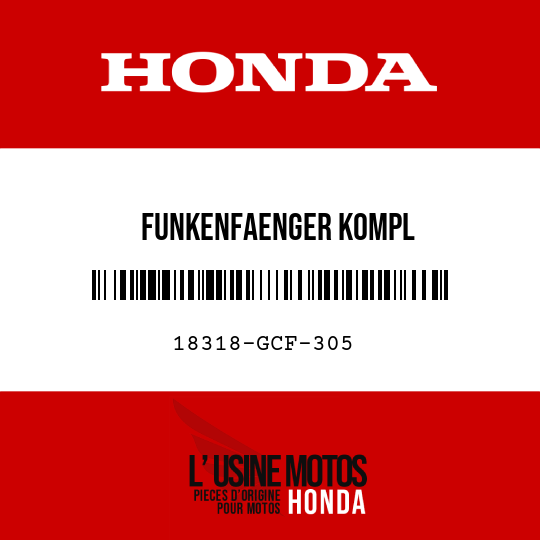 image de 18318-GCF-305 FUNKENFAENGER KOMPL