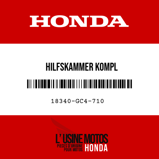 image de 18340-GC4-710 HILFSKAMMER KOMPL