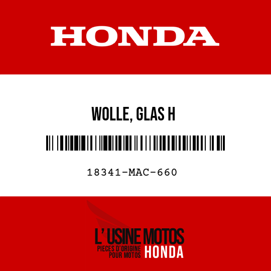 image de 18341-MAC-660 WOLLE, GLAS H