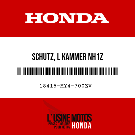 image de 18415-MY4-700ZV SCHUTZ, L KAMMER NH1Z 