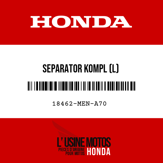 image de 18462-MEN-A70 SEPARATOR KOMPL (L)