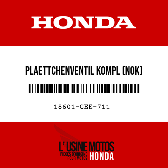 image de 18601-GEE-711 PLAETTCHENVENTIL KOMPL (NOK)
