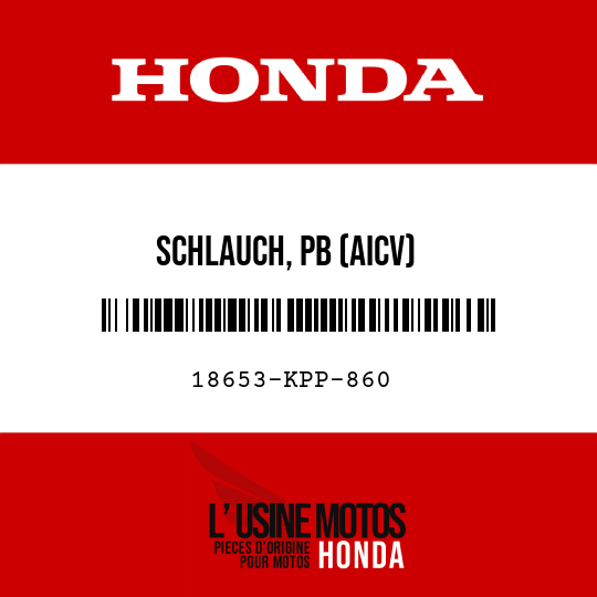 image de 18653-KPP-860 SCHLAUCH, PB (AICV)