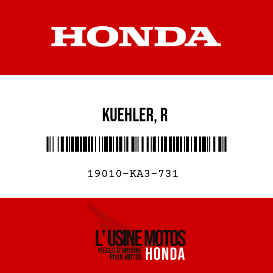 image de 19010-KA3-731 KUEHLER, R