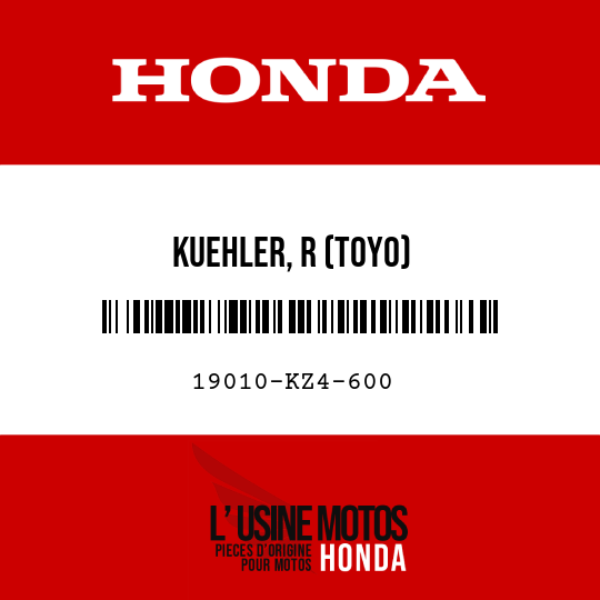 image de 19010-KZ4-600 KUEHLER, R (TOYO)