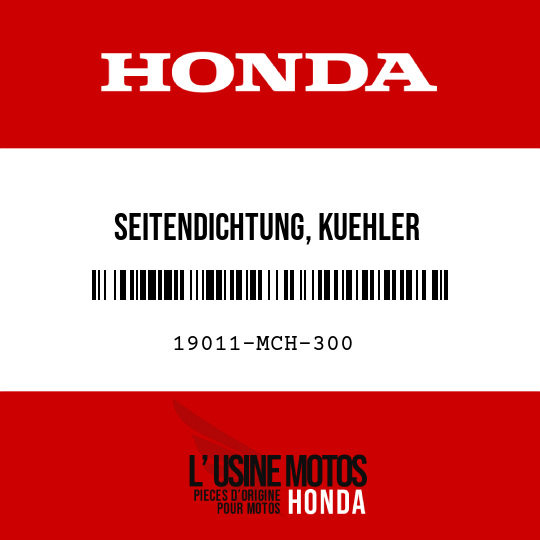 image de 19011-MCH-300 SEITENDICHTUNG, KUEHLER