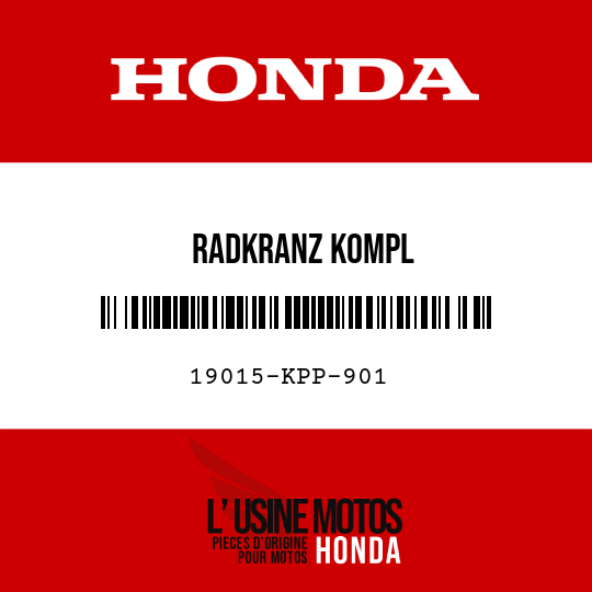 image de 19015-KPP-901 RADKRANZ KOMPL