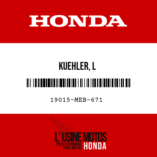 image de 19015-MEB-671 KUEHLER, L