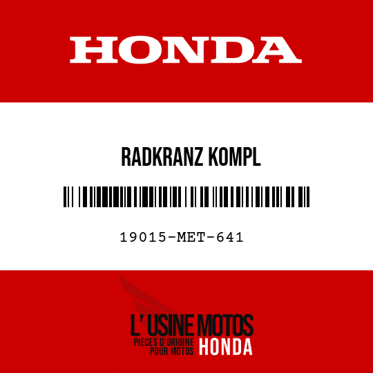 image de 19015-MET-641 RADKRANZ KOMPL