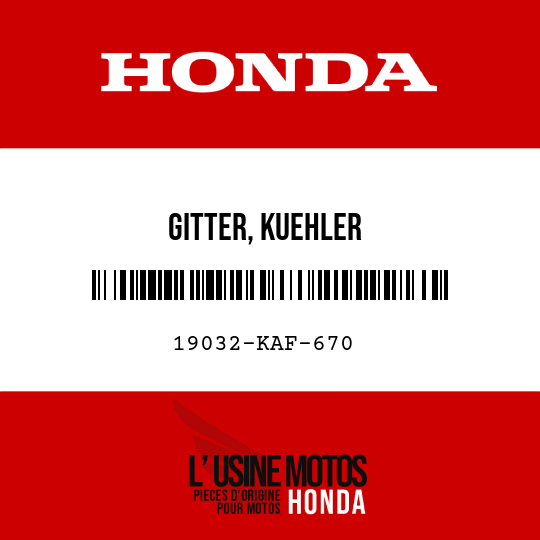 image de 19032-KAF-670 GITTER, KUEHLER