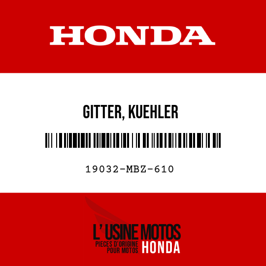 image de 19032-MBZ-610 GITTER, KUEHLER