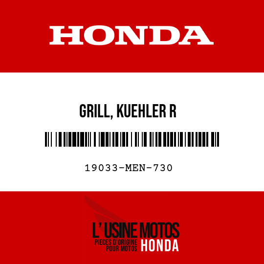 image de 19033-MEN-730 GRILL, KUEHLER R