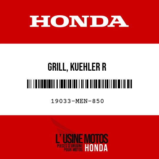 image de 19033-MEN-850 GRILL, KUEHLER R