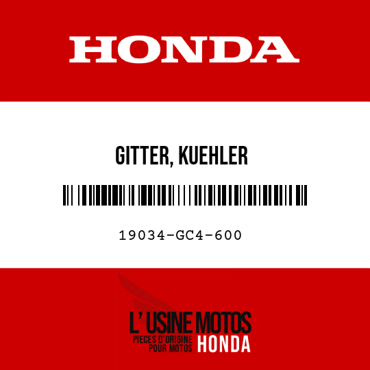 image de 19034-GC4-600 GITTER, KUEHLER