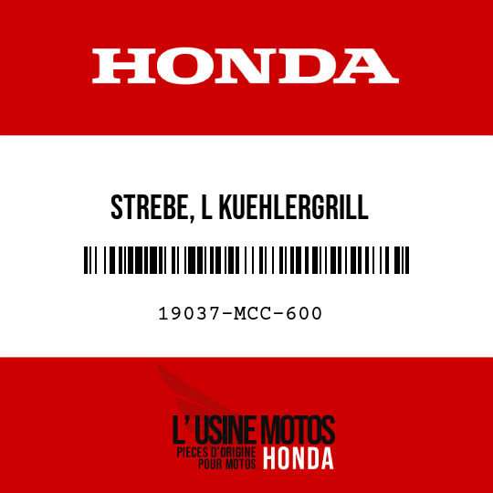 image de 19037-MCC-600 STREBE, L KUEHLERGRILL