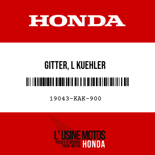 image de 19043-KAK-900 GITTER, L KUEHLER