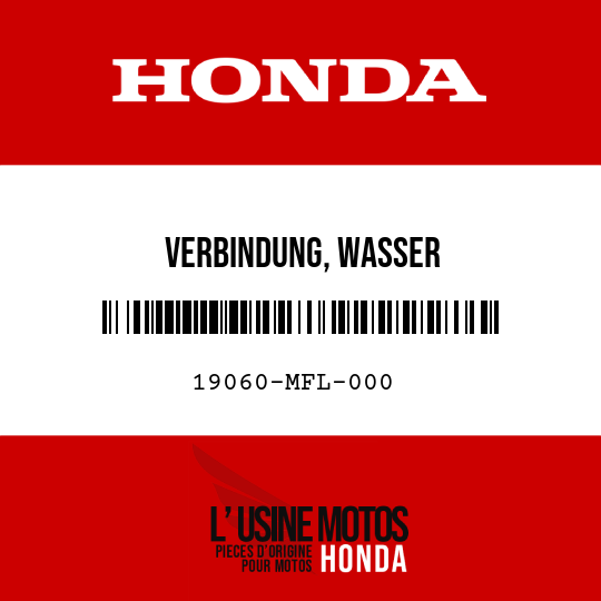 image de 19060-MFL-000 VERBINDUNG, WASSER