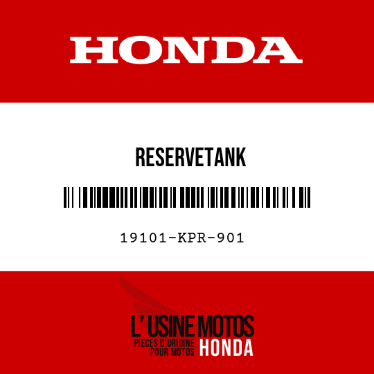 image de 19101-KPR-901 RESERVETANK