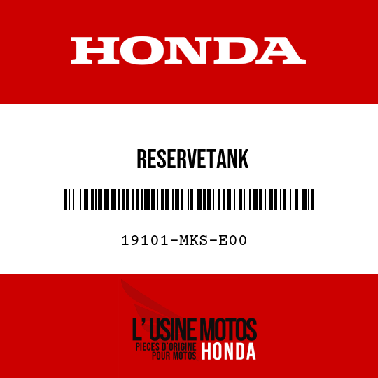 image de 19101-MKS-E00 RESERVETANK