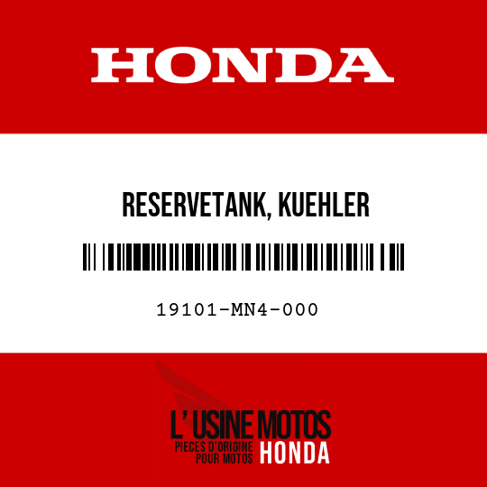 image de 19101-MN4-000 RESERVETANK, KUEHLER