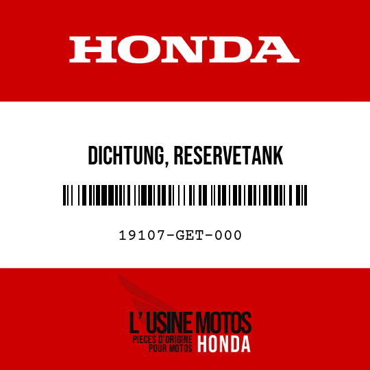 image de 19107-GET-000 DICHTUNG, RESERVETANK