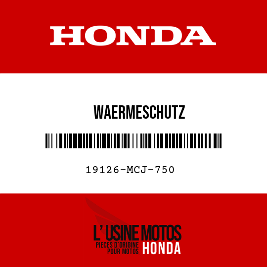 image de 19126-MCJ-750 WAERMESCHUTZ