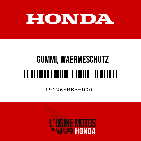 image de 19126-MER-D00 GUMMI, WAERMESCHUTZ