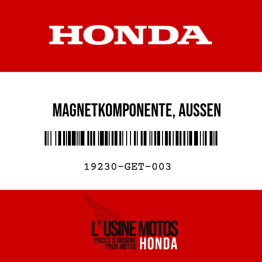 image de 19230-GET-003 MAGNETKOMPONENTE, AUSSEN