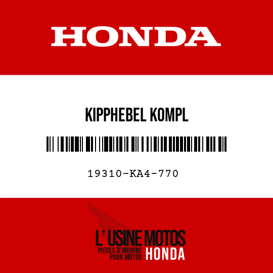 image de 19310-KA4-770 KIPPHEBEL KOMPL