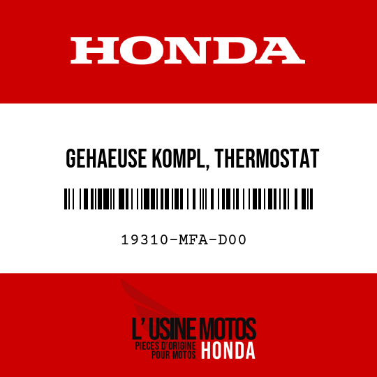 image de 19310-MFA-D00 GEHAEUSE KOMPL, THERMOSTAT