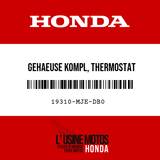image de 19310-MJE-DB0 GEHAEUSE KOMPL, THERMOSTAT