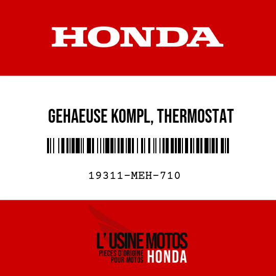 image de 19311-MEH-710 GEHAEUSE KOMPL, THERMOSTAT