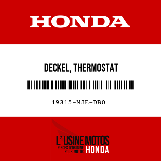 image de 19315-MJE-DB0 DECKEL, THERMOSTAT