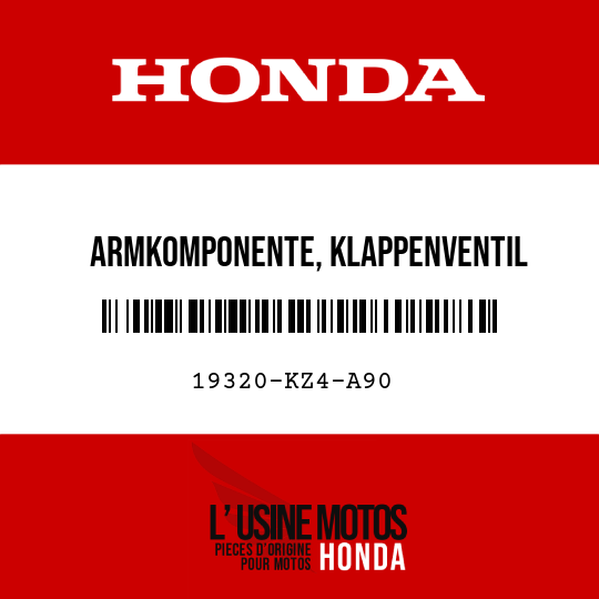 image de 19320-KZ4-A90 ARMKOMPONENTE, KLAPPENVENTIL