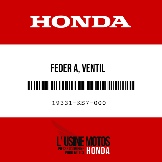 image de 19331-KS7-000 FEDER A, VENTIL