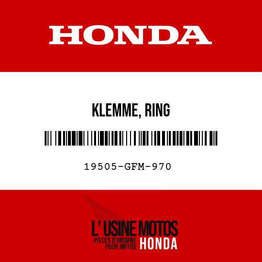 image de 19505-GFM-970 KLEMME, RING