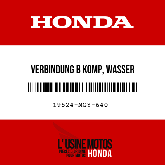image de 19524-MGY-640 VERBINDUNG B KOMP, WASSER
