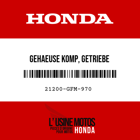 image de 21200-GFM-970 GEHAEUSE KOMP, GETRIEBE