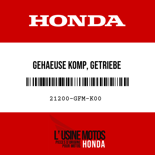 image de 21200-GFM-K00 GEHAEUSE KOMP, GETRIEBE