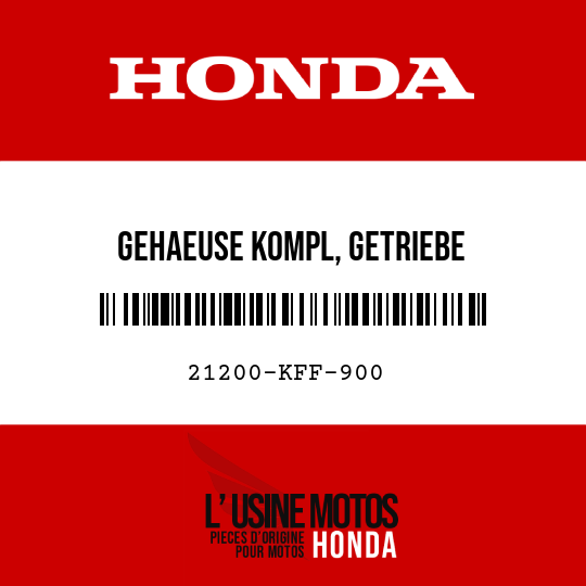 image de 21200-KFF-900 GEHAEUSE KOMPL, GETRIEBE