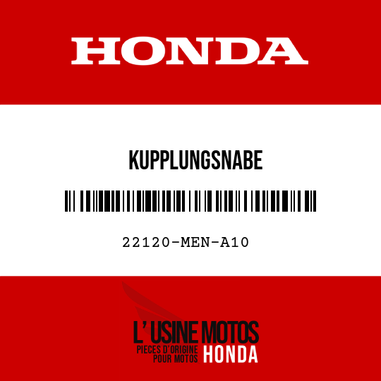 image de 22120-MEN-A10 KUPPLUNGSNABE