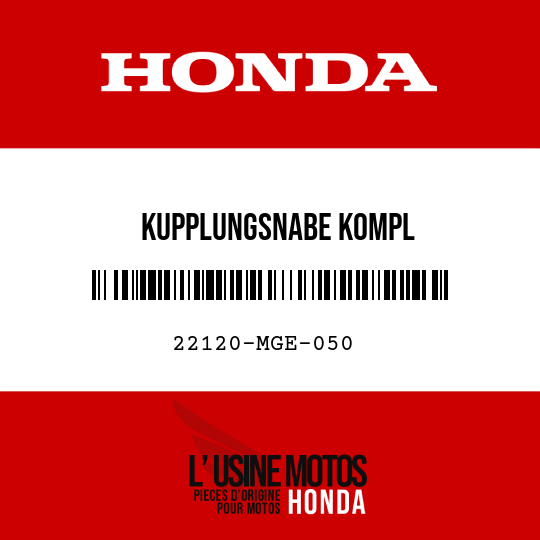 image de 22120-MGE-050 KUPPLUNGSNABE KOMPL