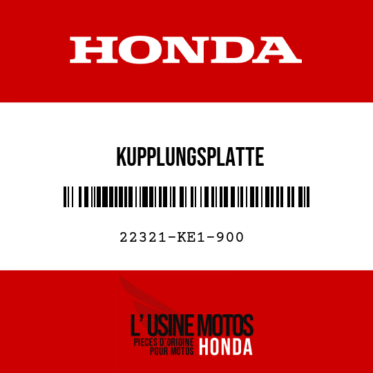 image de 22321-KE1-900 KUPPLUNGSPLATTE