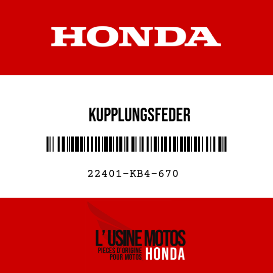 image de 22401-KB4-670 KUPPLUNGSFEDER