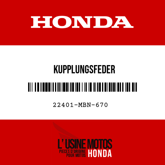 image de 22401-MBN-670 KUPPLUNGSFEDER