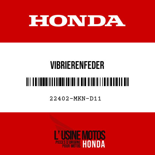 image de 22402-MKN-D11 VIBRIERENFEDER