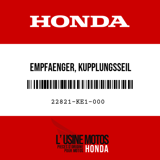 image de 22821-KE1-000 EMPFAENGER, KUPPLUNGSSEIL