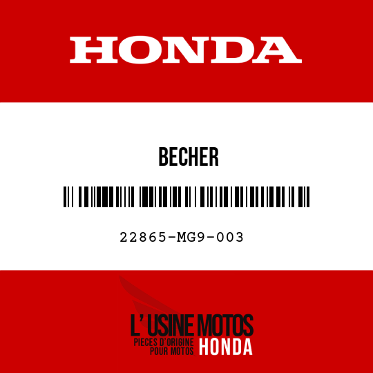 image de 22865-MG9-003 BECHER