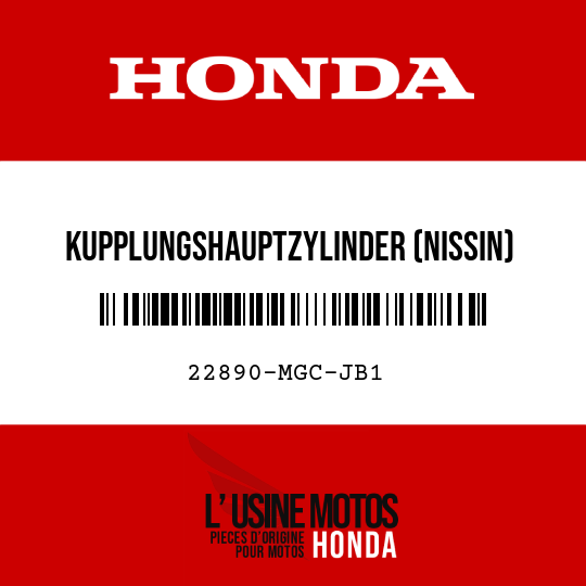 image de 22890-MGC-JB1 KUPPLUNGSHAUPTZYLINDER (NISSIN)